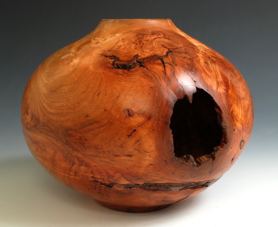Cherry Hollow Form round hole